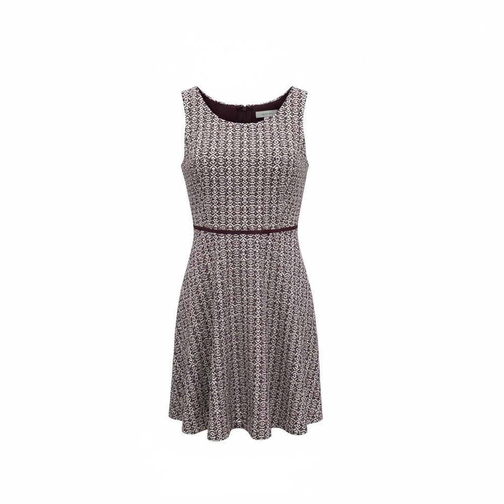 The Limited Womens Geometric Print Sleeveless A-line Dress Size 4